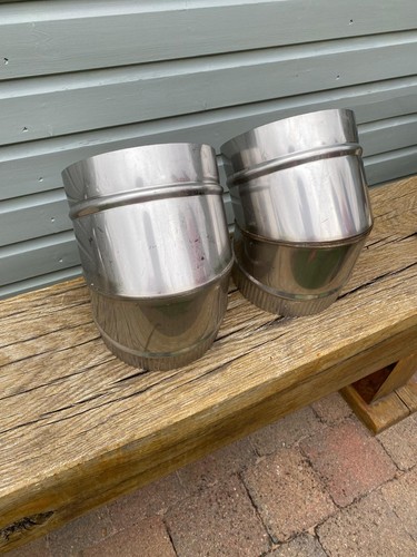 Stainless steel flue - 7",