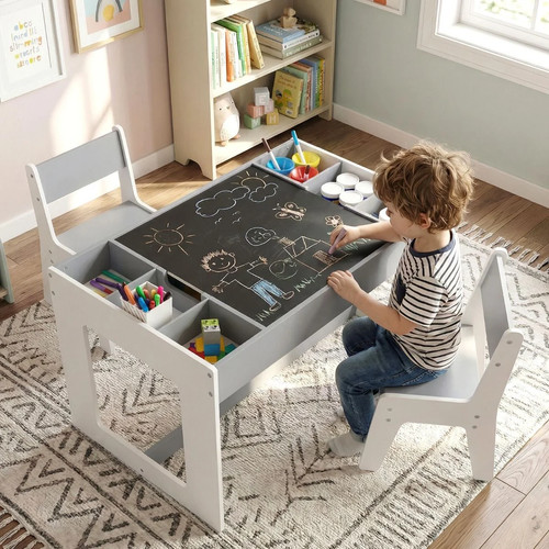 Multifunctional kids table - multifunctional,