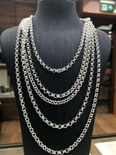 4mm Rolo Belcher Chain 925