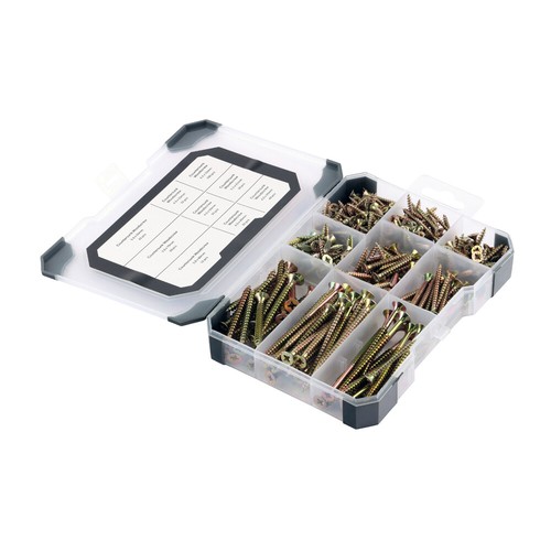Timco mixed tray woodscrews - timco,