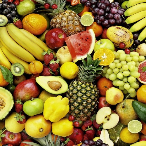 Tropical fruit pvc vinyl wipe - tropical,