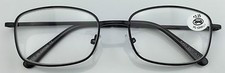 L451X *Lightly Defective Lens* Classic Metal Frame Reading Glasses/Spring Hinges