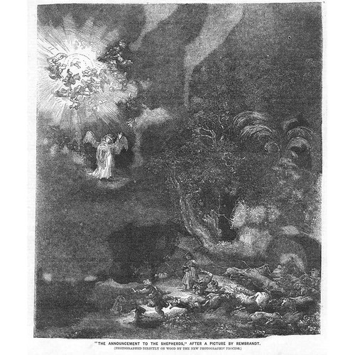 Rembrandt the announcement - rembrandt,