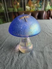 Medium Heron Glass Mushroom Dragonfly