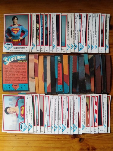 Topps trade cards superman - trade, cards: