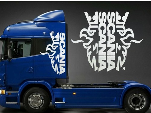 Scania truck window vinyl - scania,