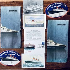 Vintage Cunard & QE2 Ephemera