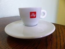 Illy Cup Set (1 x Espresso & 1 x Standard Cup), fine condition