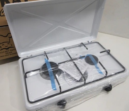Portable double burner gas - double,
