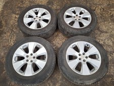 SUBARU OUTBACK MK4 17 INCH ALLOY WHEELS 225/60/17 GOOD TYRES 5X100 PCD 2010-2014