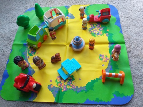 Elc happyland playmat camp - happyland,