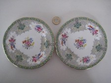 2 x SHELLEY FINE BONE CHINA