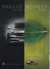 LEXUS CAR Magazine Print LS