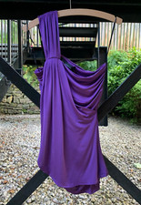 Zara One Shoulder Purple
