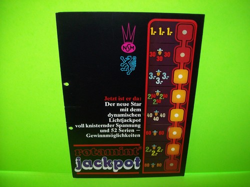 Nsm rotamint jackpot original - rotamint,