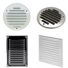 Metal Air Vent Grille with Fly