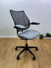 Humanscale Liberty Office Chair In Light Grey Fabric / Black Frame / UK Delivery
