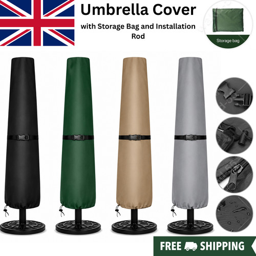 Parasol cover with zip - parasol,