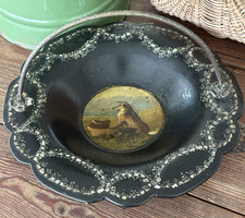 Antique Papier Mache Calling