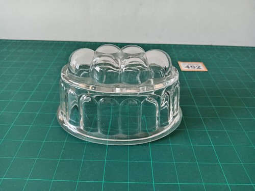 Vintage glass jelly - glass, mould