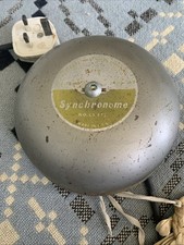 Vintage Synchronome Bell Alarm Door School