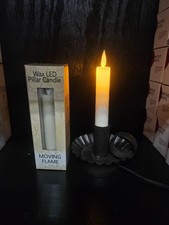 Cream Moving Flame Candle