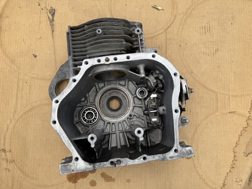 Bare engine crankcase block