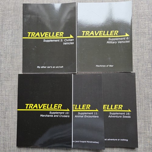 Traveller supplement - traveller, x