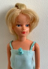 VINTAGE 1960s PALITOY BLONDE TRESSY DOLL & EVENING DATE DRESS GOOD CONDITION