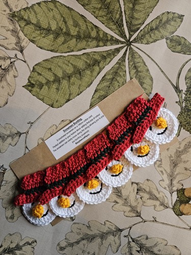 Crochet snowmen bunting - snowmen,