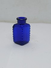 Old Cobalt Blue Glass Bottle