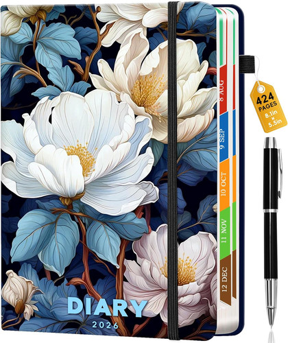 424 pages academic diary - academic,