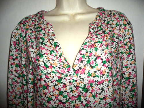 Tesco white pink green - f&f,