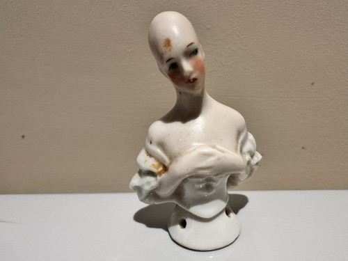 Antique german half - half, doll