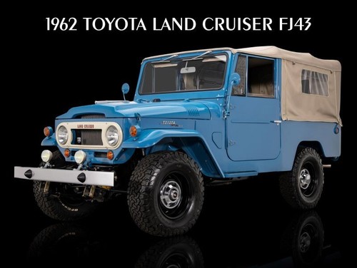 1962 toyota land cruiser fj43 - 1962,