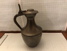 Zinn Pewter Pitcher Height 7 Inches 