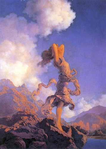 Maxfield parrish ecstasy - maxfield,