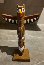 Totem Pole Wooden Ornament