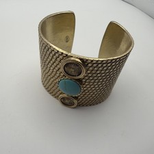 Monet Gold Colour Brass Cuff