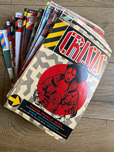 Crisis comics 2000ad job - crisis,