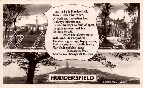 Vintage huddersfield castle - vintage,