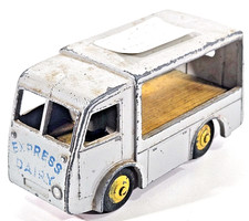 Vintage Dinky Toys 30V NCB Electric Van Express Dairy Milk Float Grey/yellow