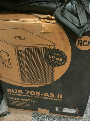 Rcf sub 705 mk2 - rcf, –