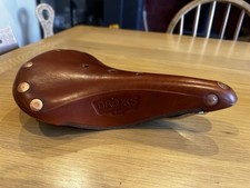 Brooks b17 leather bike saddle - leather,