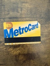NYC MTA Metrocard expired 2019