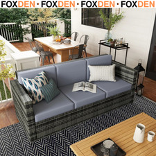 3 Seater All Weather Rattan