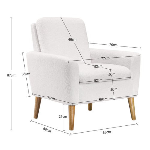 Modern accent arm chair - modern,