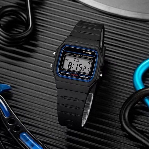 Casio 91w 1yer casual resin - casual,