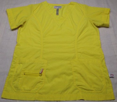 Peaches uniforms yellow zipper - peaches,