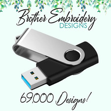 69000+ Brother Embroidery USB Design Collection - With Viewing Software